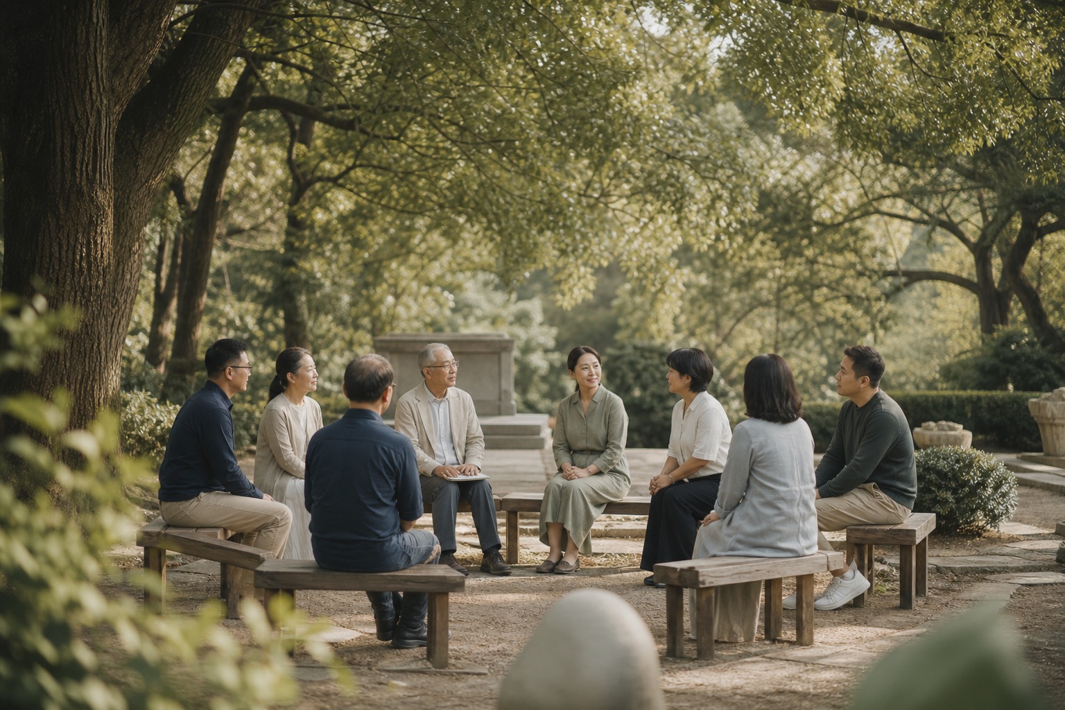 生命文化活动现场